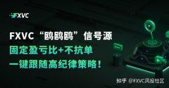 FXVC“鸥鸥鸥”信号源：固定盈亏比+不抗单，一键跟随高纪律策略